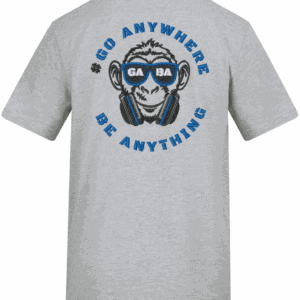 Unisex T-Shirt with Front & Back Embroidery