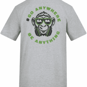 Unisex T-Shirt with Front & Back Embroidery