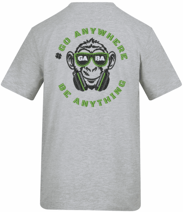 Unisex T-Shirt with Front & Back Embroidery