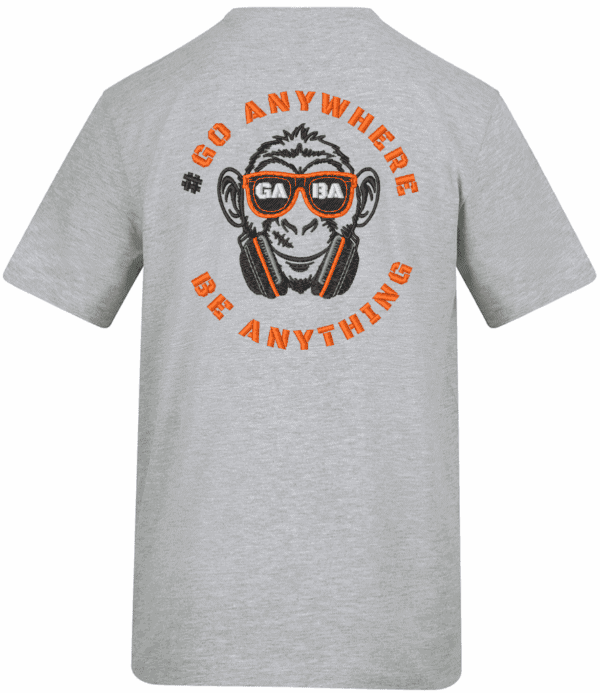 Unisex T-Shirt with Front & Back Embroidery