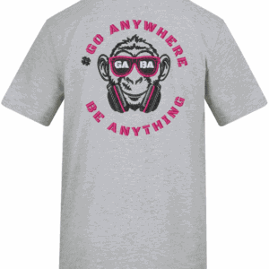 Unisex T-Shirt with Front & Back Embroidery