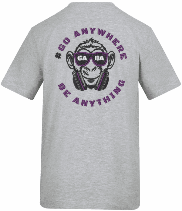Unisex T-Shirt with Front & Back Embroidery
