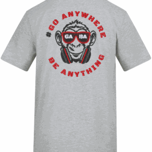 Unisex T-Shirt with Front & Back Embroidery