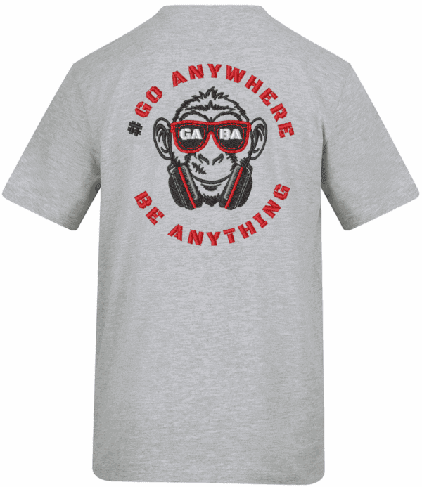 Unisex T-Shirt with Front & Back Embroidery