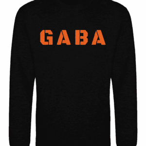 Unisex Sweatshirt Black Smoke Chest Logo