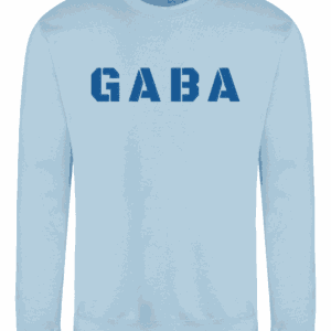 Unisex Sweatshirt Ice Blue Chest Logo