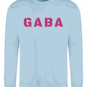 Unisex Sweatshirt Ice Blue Chest Logo