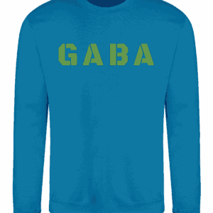 Unisex Sweatshirt Sapphire Blue Chest Logo