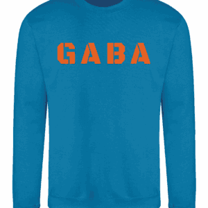 Unisex Sweatshirt Sapphire Blue Chest Logo