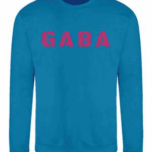 Unisex Sweatshirt Sapphire Blue Chest Logo