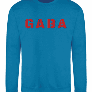 Unisex Sweatshirt Sapphire Blue Chest Logo