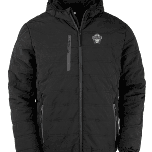 Genuine Recycled Padded Winter Jacket - Black
